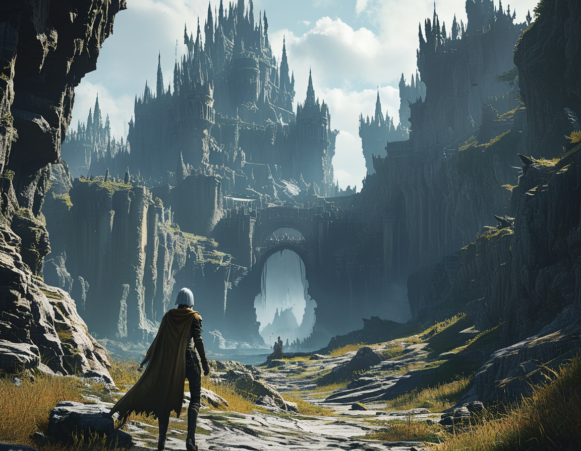 An action-packed scene from Elden Ring Nightreign, showcasing players teaming up in a fantastical, immersive landscape filled with diverse environments and fierce enemies.