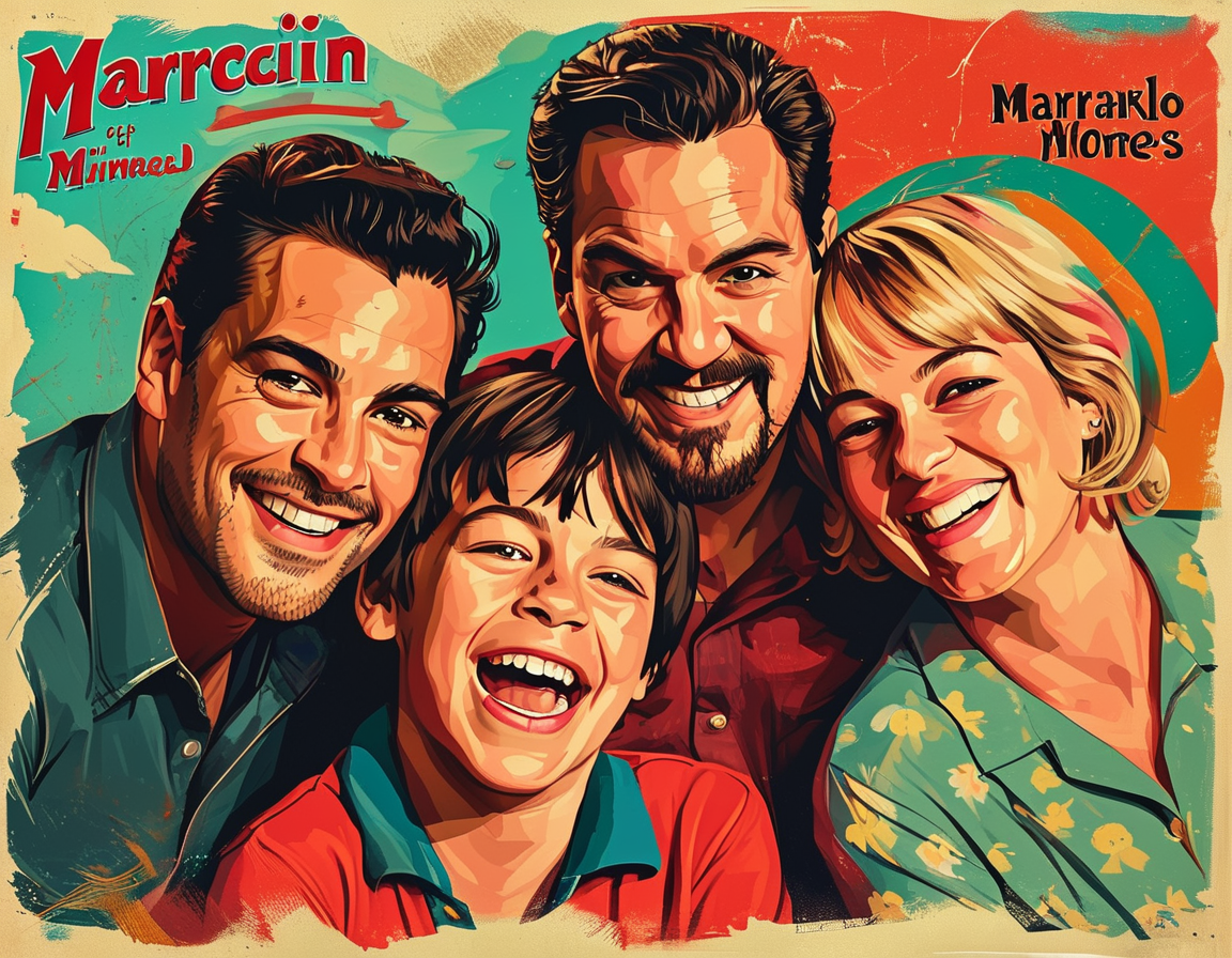 A scene from the show showing the original family members laughing together at a reunion, highlighting the chaos and warmth that defines 'Malcolm in the Middle'.