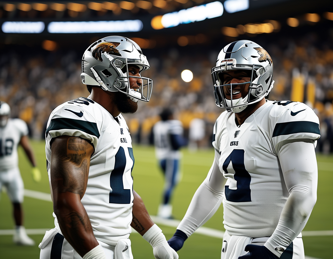 The electrifying atmosphere at EverBank Stadium as Jets fans cheer during the thrilling match, filled with tense moments and triumphant plays.
