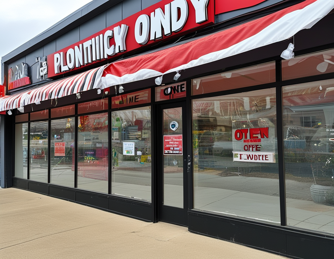 A group of former Party City employees gathered outside the closed store, expressing their feelings of loss and uncertainty about the future after the announcement.