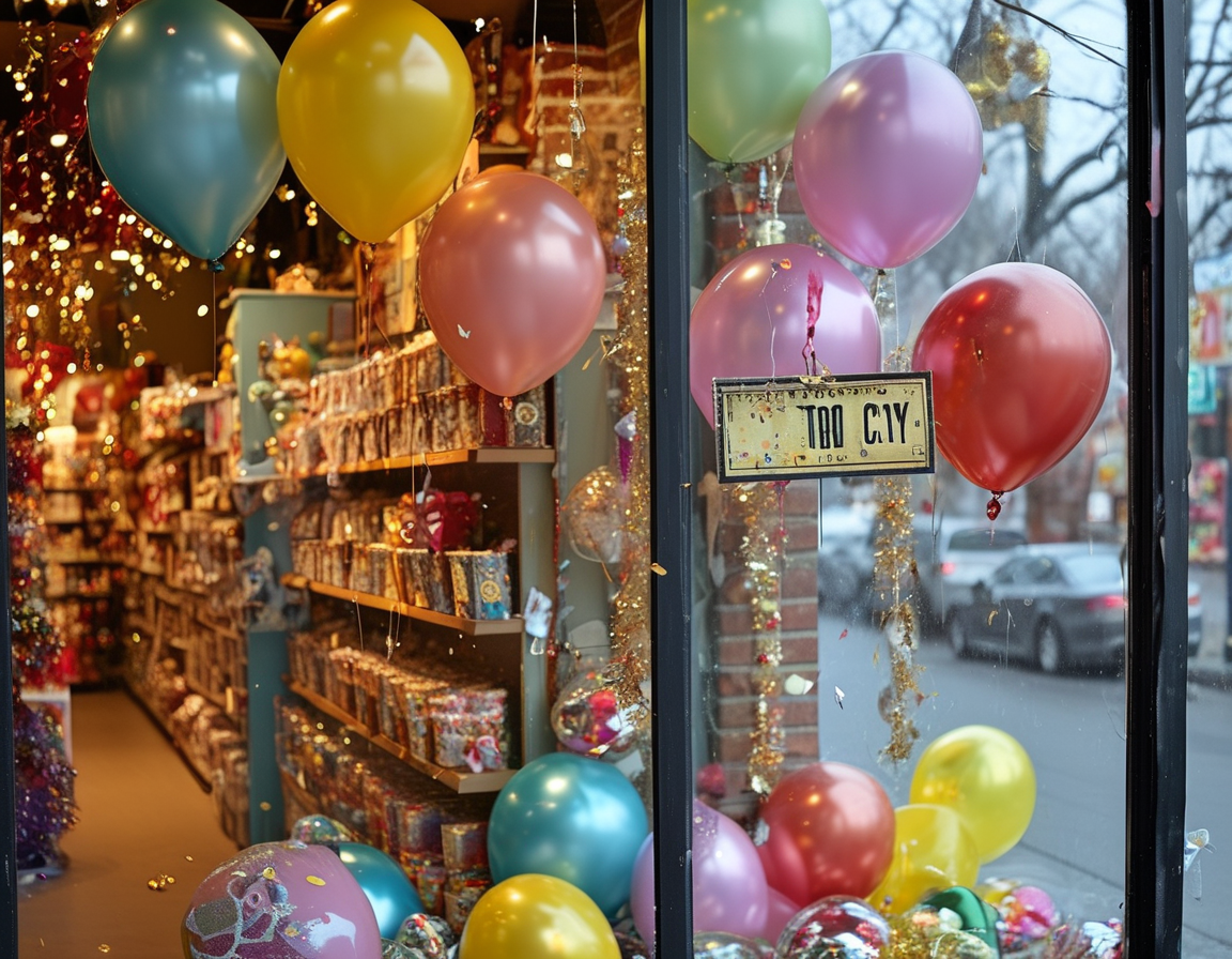 A barren aisle inside a Party City store offers a glimpse of emptiness, with shelves cleared of colorful party supplies, symbolizing the end of an era in celebration essentials.