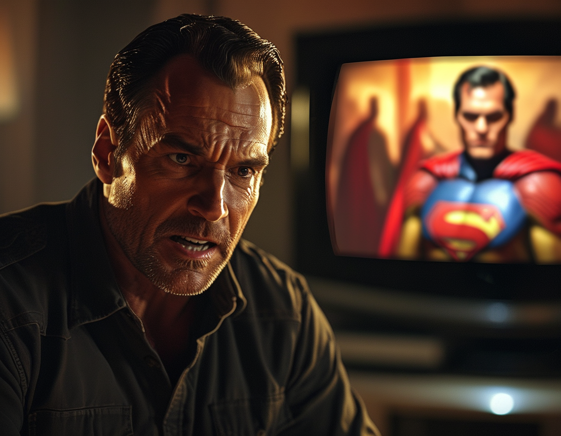 A dynamic illustration of various DC characters such as Ultraman, Hawkgirl, and Mister Terrific, capturing their unique powers and potential interactions in the film.
