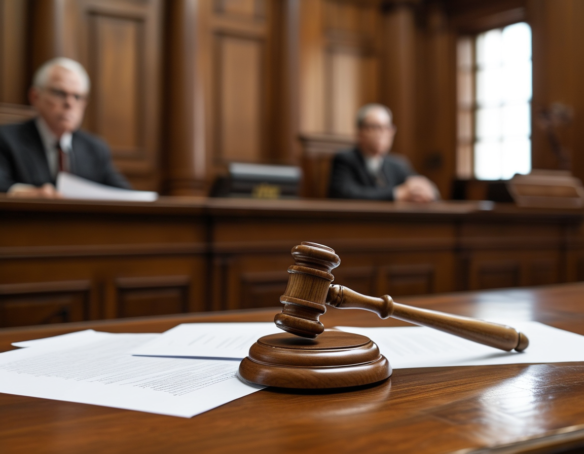 A split image showing Daddy Yankee performing on stage, representing his successful career, juxtaposed with a somber courtroom scene, illustrating the contrast between personal and professional turmoil.