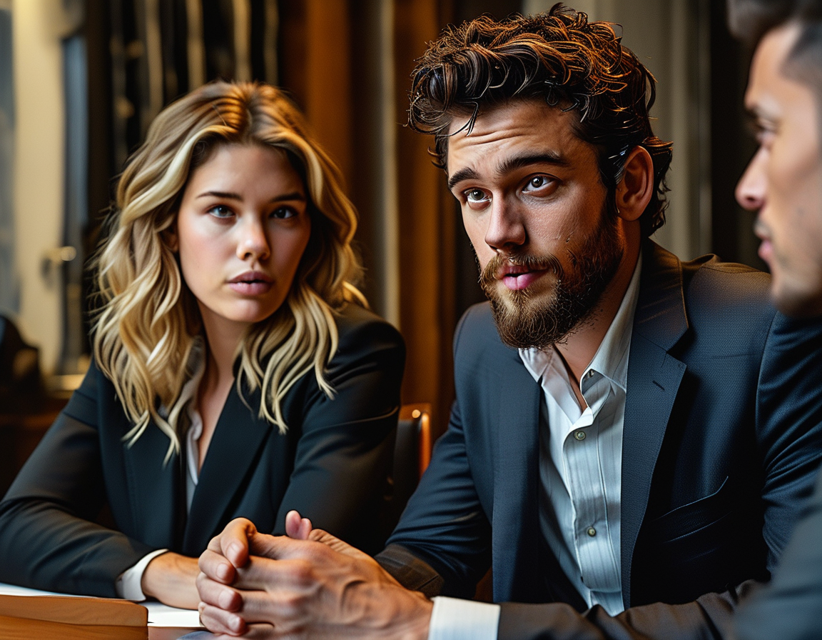 An image of Blake Lively looking determined, symbolizing the fight against workplace harassment and the importance of creating safe environments for all actors.