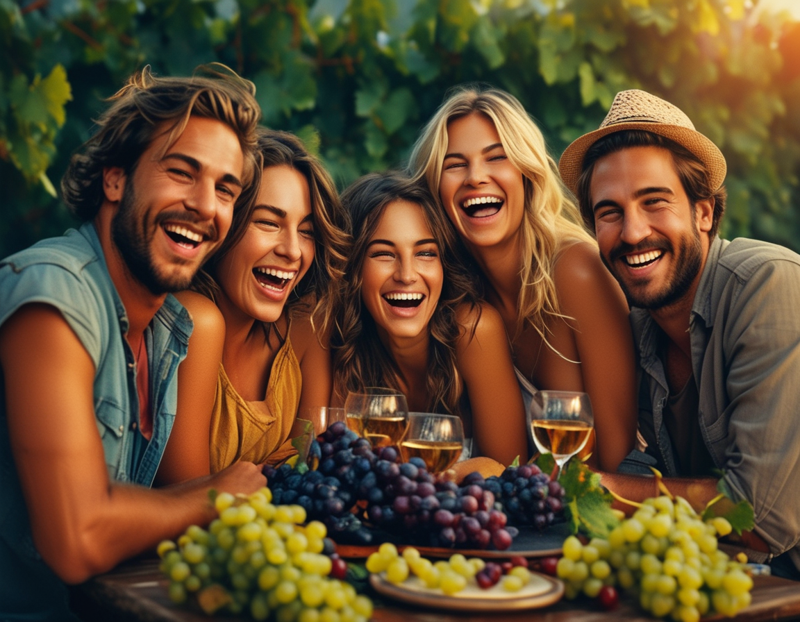 A close-up shot of twelve ripe grapes arranged neatly, symbolizing the New Year's Eve tradition, inviting viewers to partake in the ritual for love and luck.