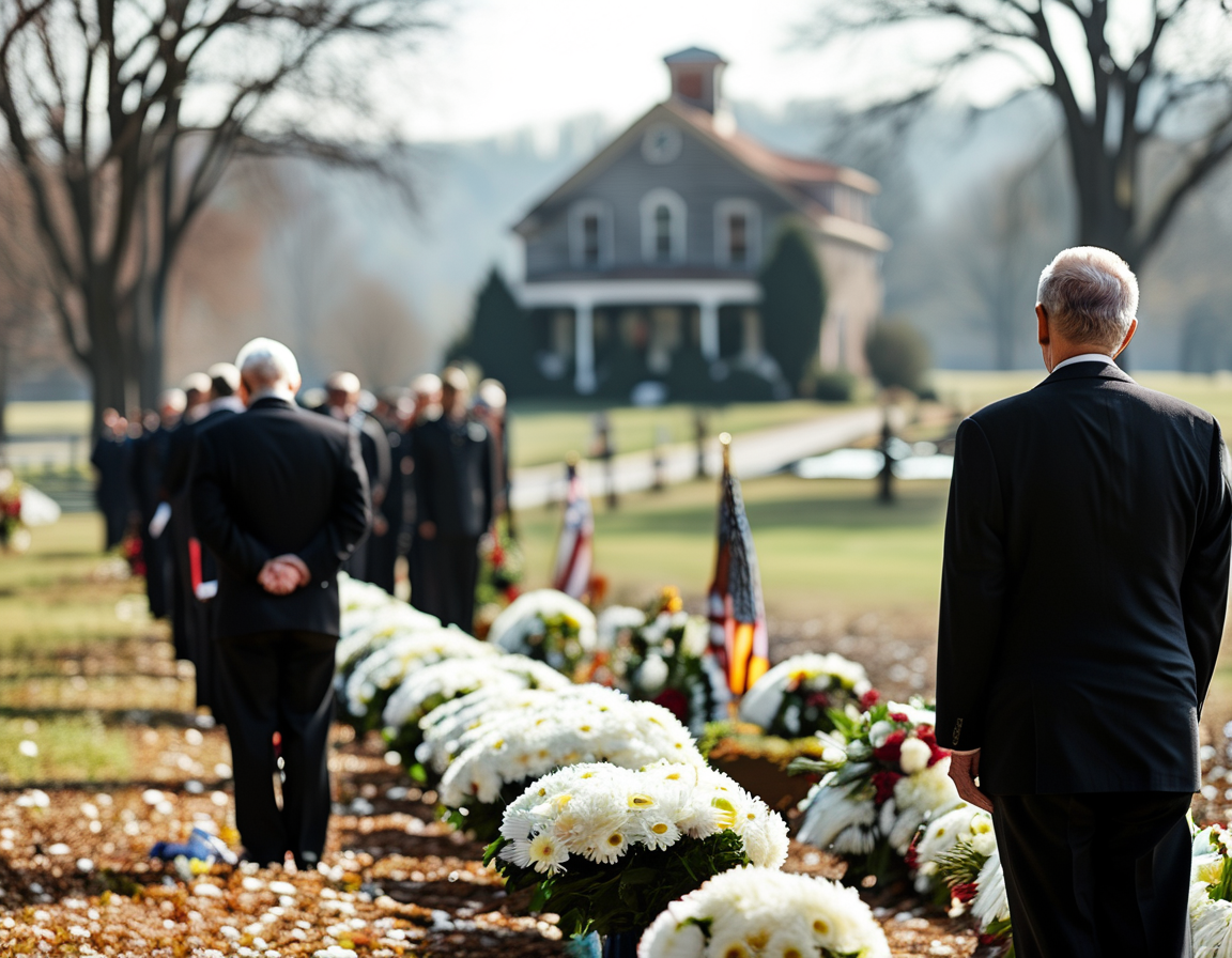 Flags at half-staff in Atlanta, Georgia, as state leaders gather to pay tribute to Jimmy Carter, symbolizing the loss felt throughout the nation.