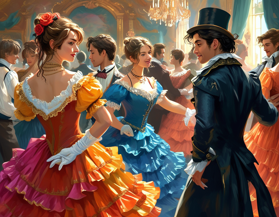 An artistic interpretation of a female protagonist in Victorian London, standing confidently in a street filled with bustling life, embodying strength and authenticity.
