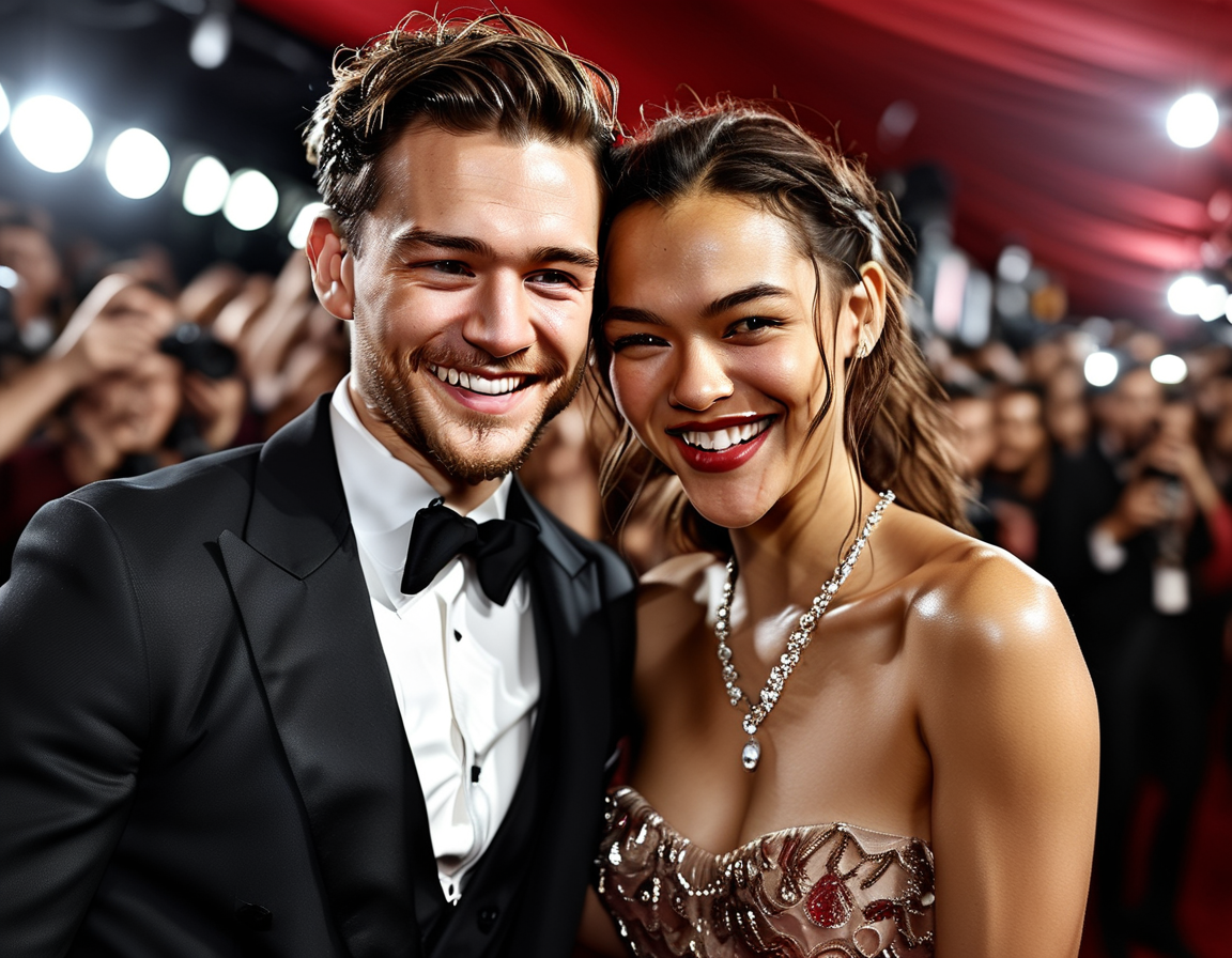 Tom Holland and Zendaya enjoying a quiet moment together, laughing and smiling as they walk hand-in-hand, illustrating their desire to maintain privacy and savor their relationship despite the public eye.