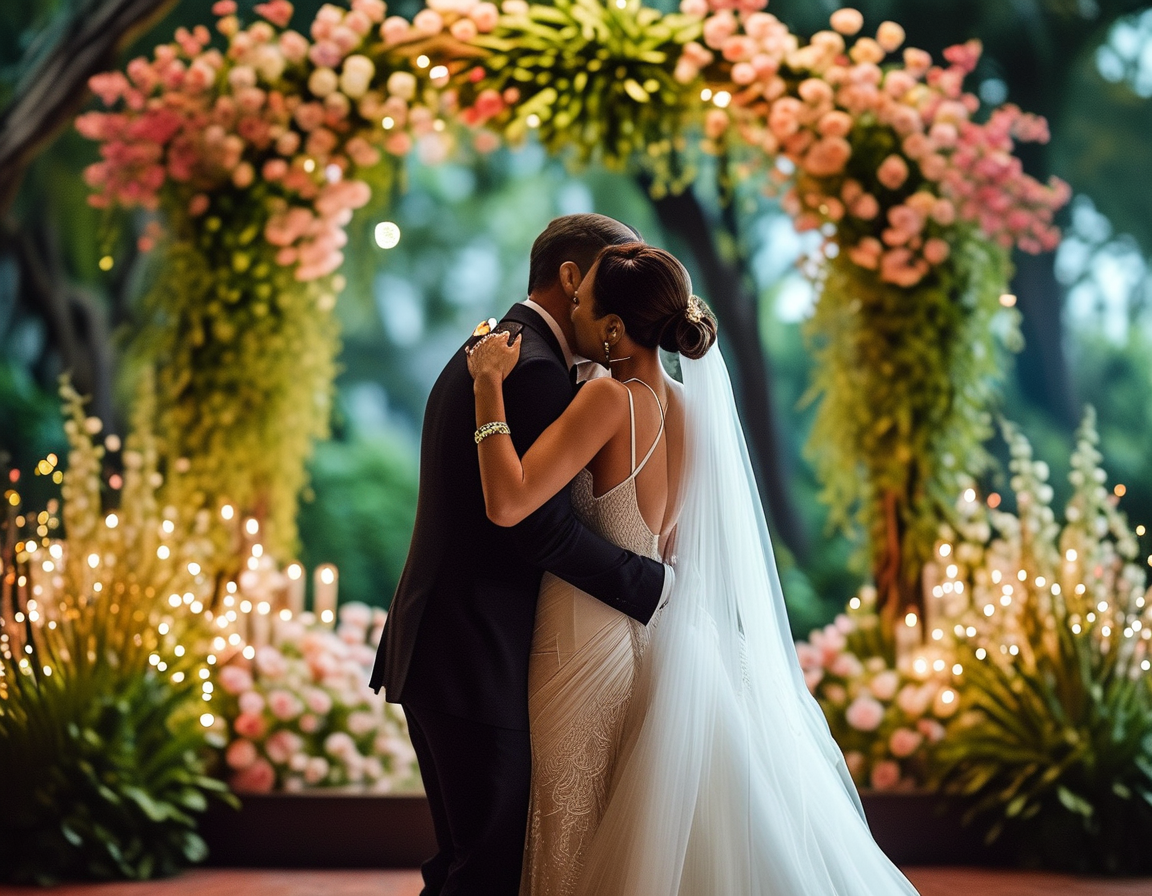 A split image illustrating the highs and lows of Jennifer Lopez and Ben Affleck's relationship, featuring a glamorous shot of them together and a contrast with a somber scene representing their divorce.