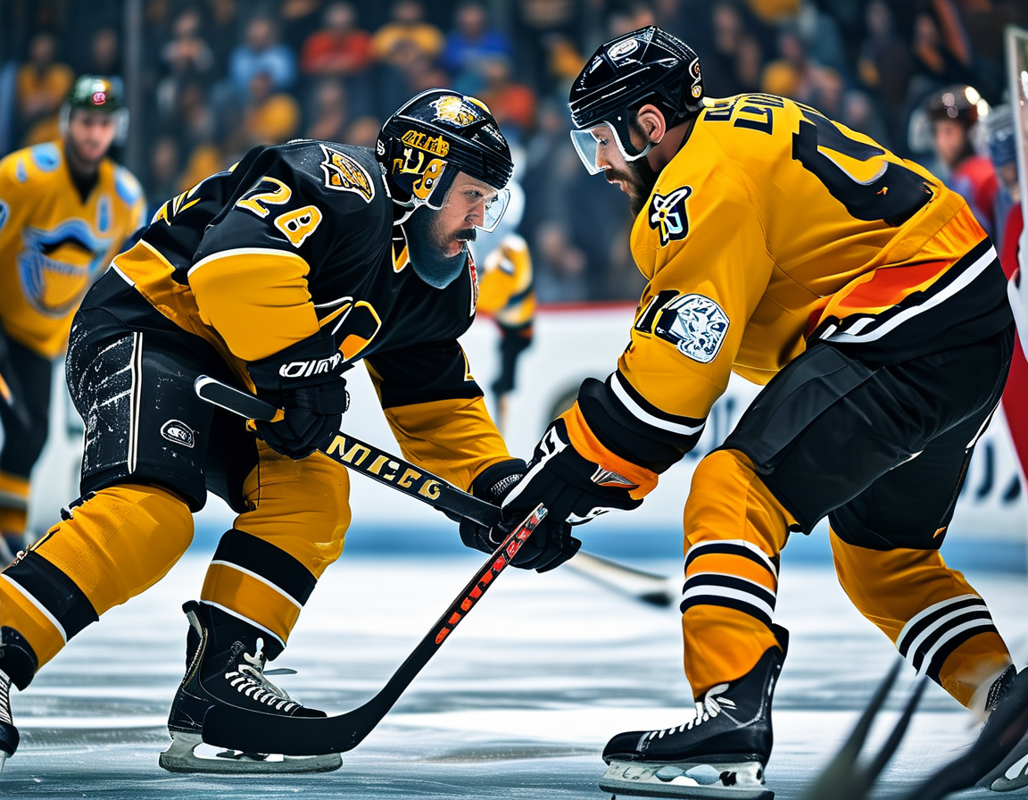 A close-up of Aaron Ekblad during warmups, showcasing his focus and determination, highlighting the importance of his potential return to the lineup for the Panthers.