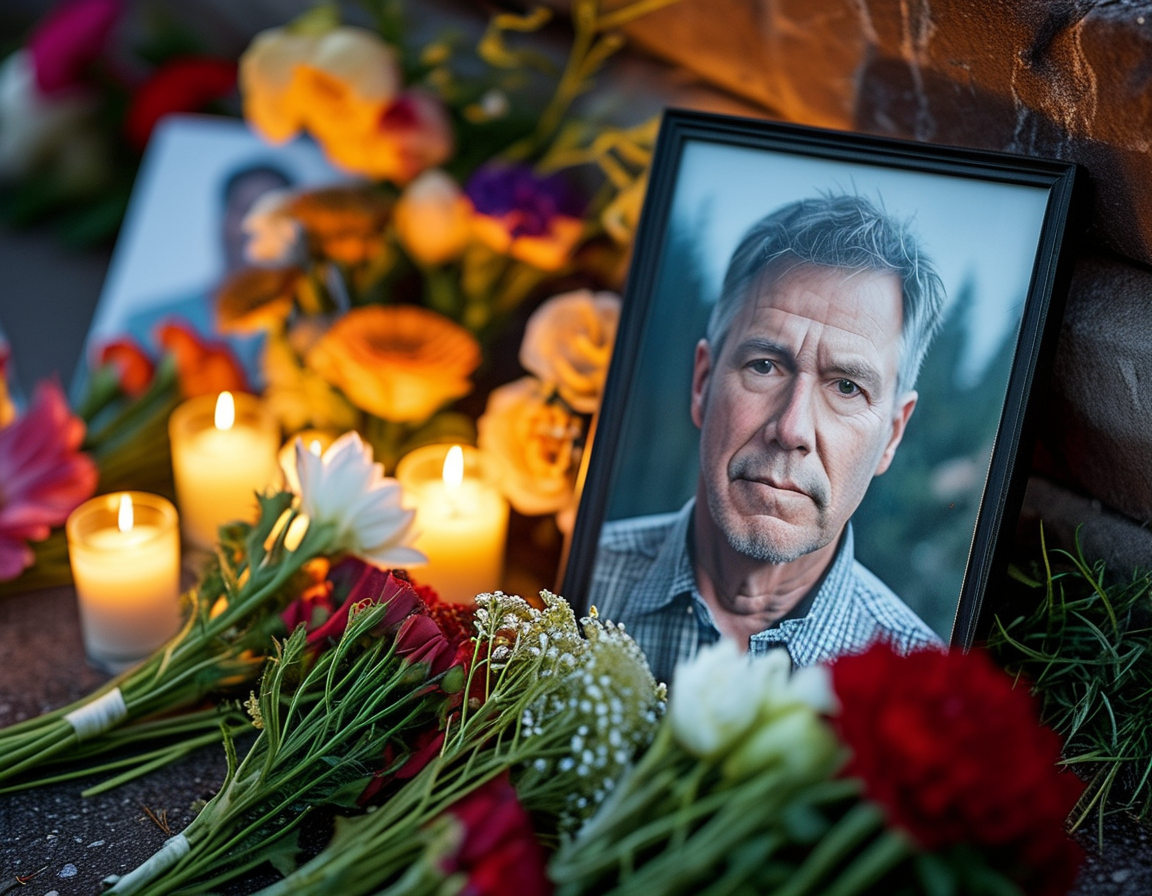 An empty chair at a family gathering table adorned with holiday decorations, signifying the void left by Ania Kaminski's tragic loss during what was supposed to be a joyful season.