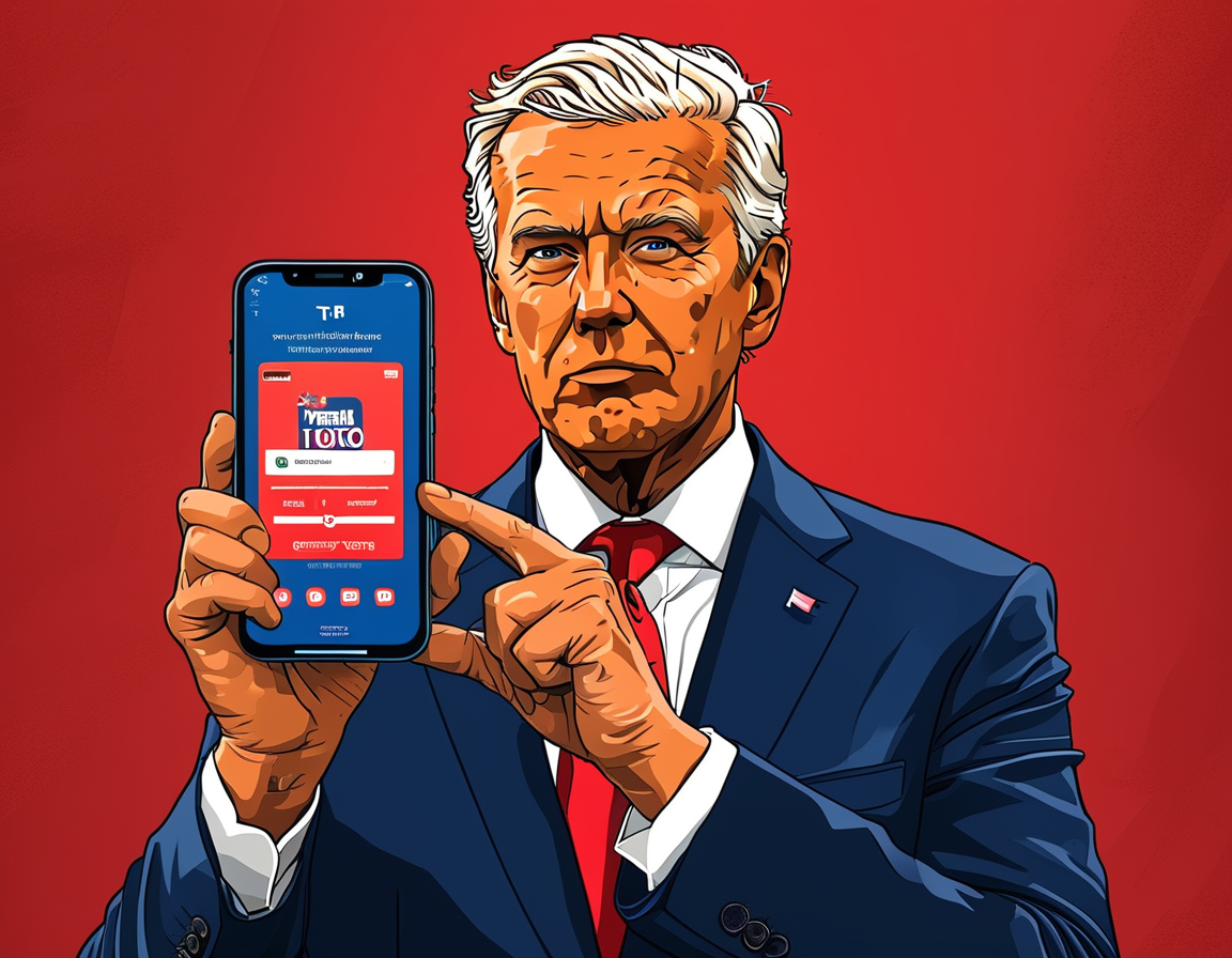 A digital collage showcasing TikTok's logo intertwined with the American flag, representing the app's connection to U.S. users and the ongoing debate over its ownership.