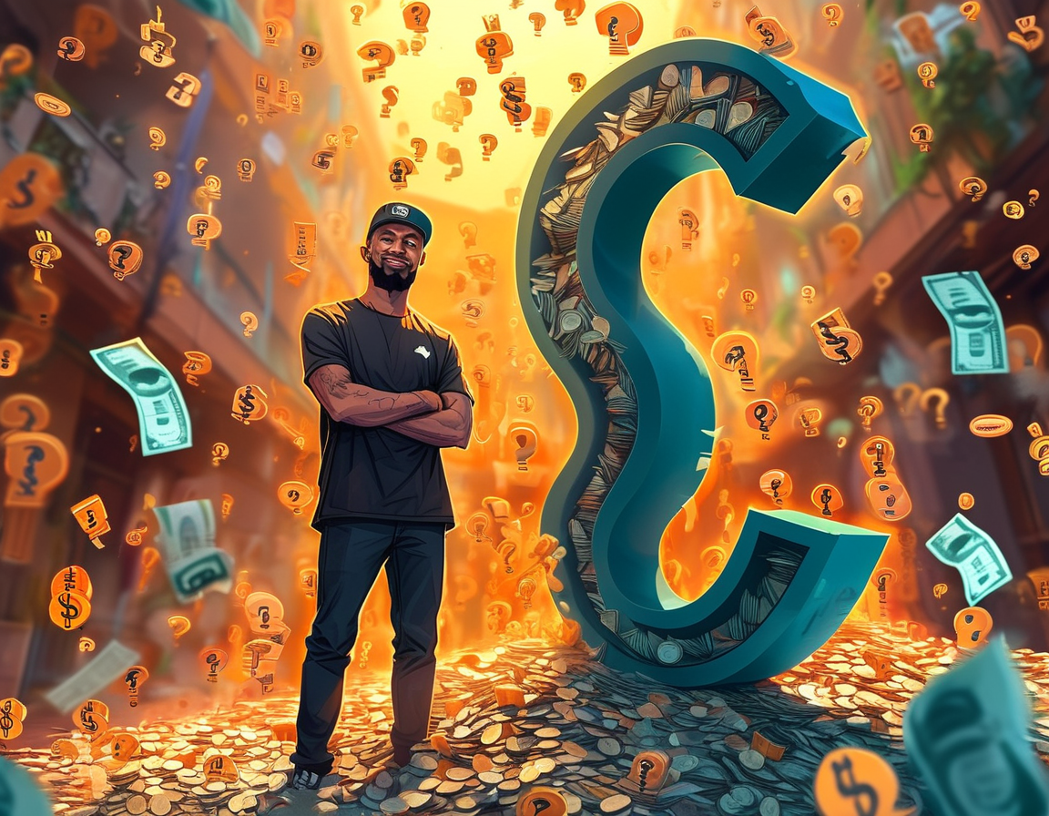 A group of diverse investors, including MrBeast and a lawyer, reviewing documents together, emphasizing the seriousness of the TikTok bid amidst a backdrop of social media icons.
