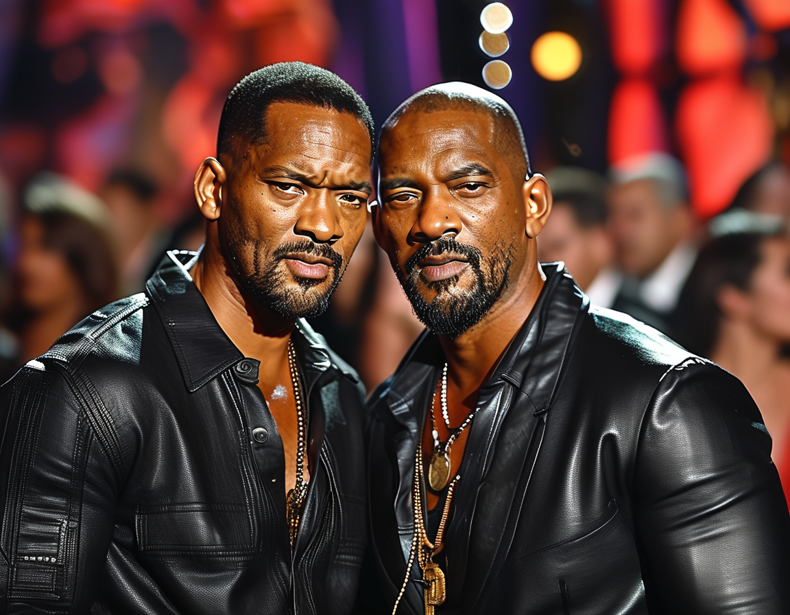 Will Smith and India Martínez share an intimate moment on stage at the Premio Lo Nuestro awards, captivating the audience with their chemistry and artistry.